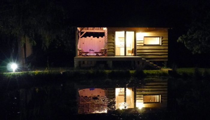 Le bain de campagne cabane et spa privé
