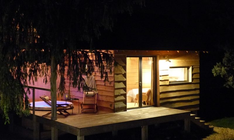le bain de campagne cabane et spa privé