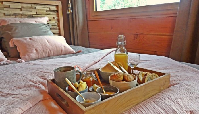 Plateau petit déjeuner Le bain de campagne